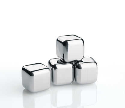 Steel cooling cubes 4 pcs