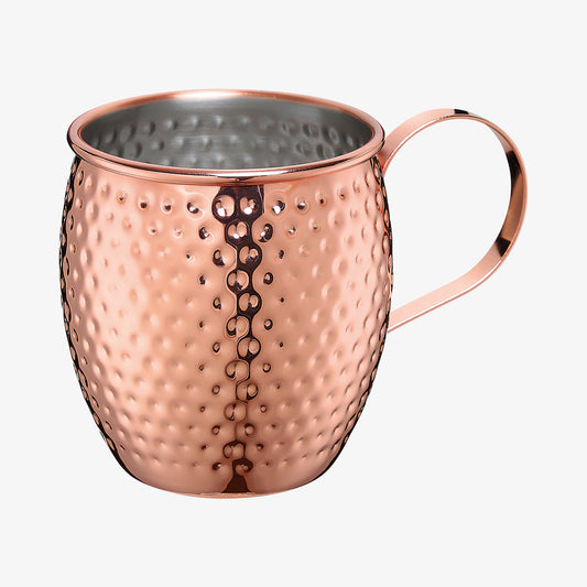 Moscow Mule mugs knocked copper 0.46L