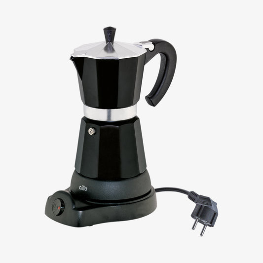 Espressokanne CLASSICO svart elektrisk