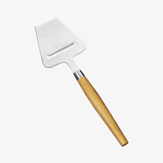 East grove stainless steel with handle in oak
