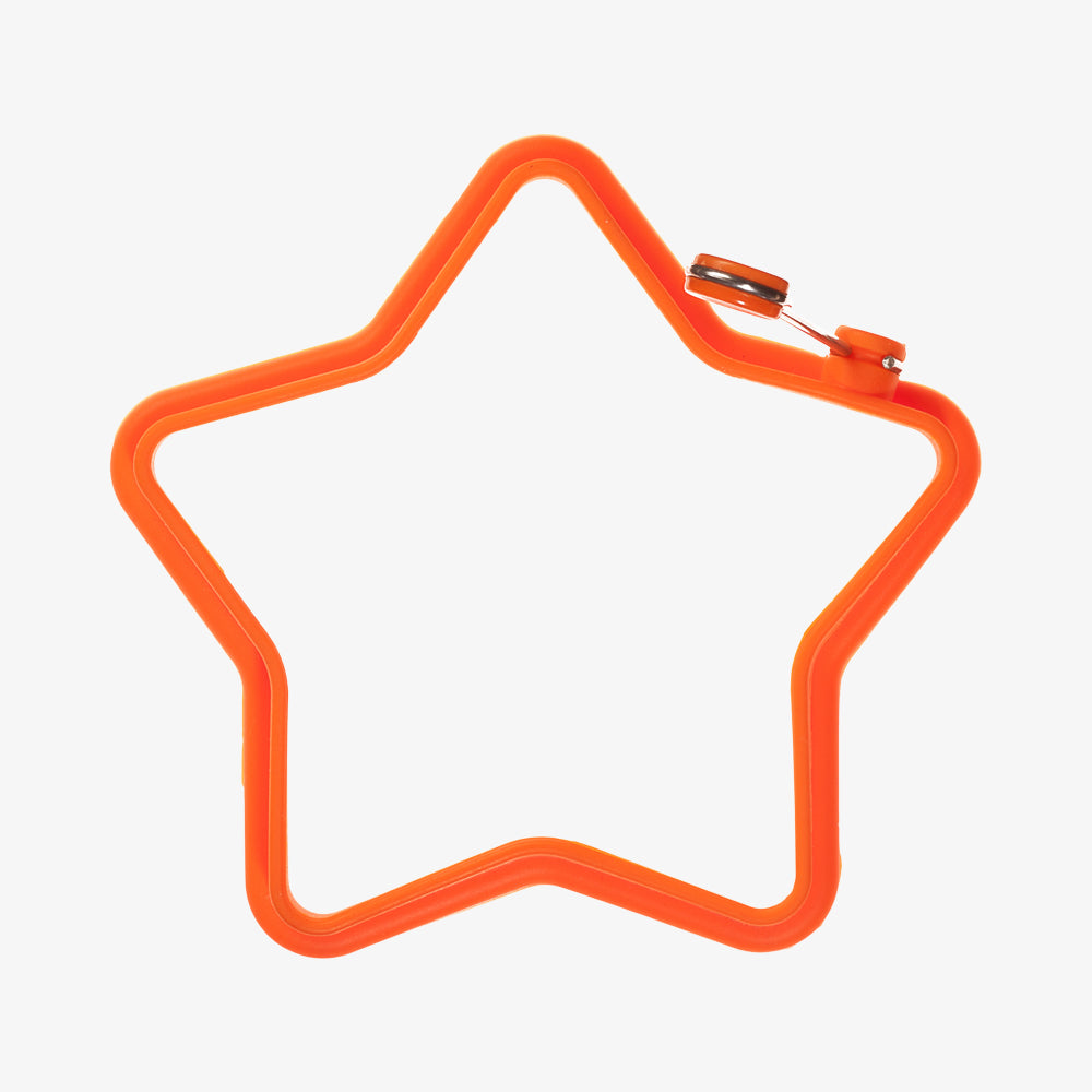Spejlægform Stjerne Orange