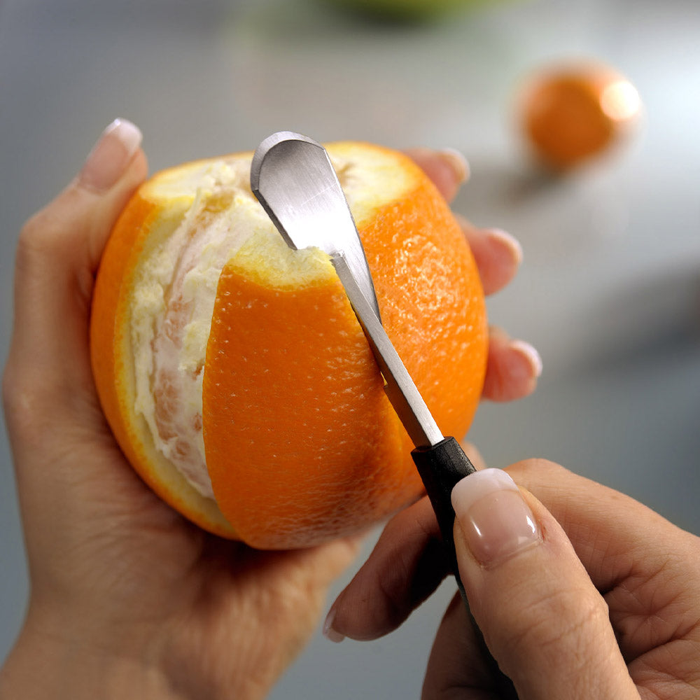Oranssi ja sitrushedelmäkuorinen