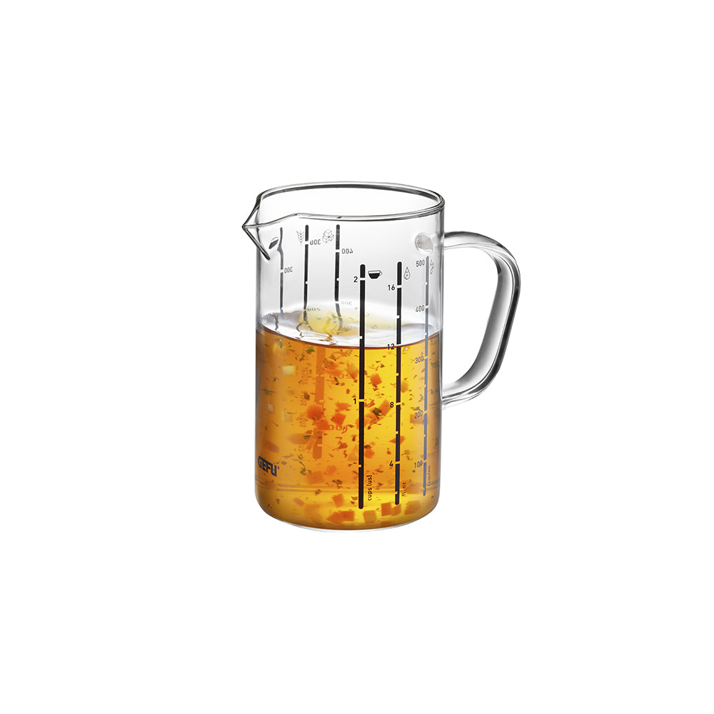 METI measuring cup in glass 0.5L