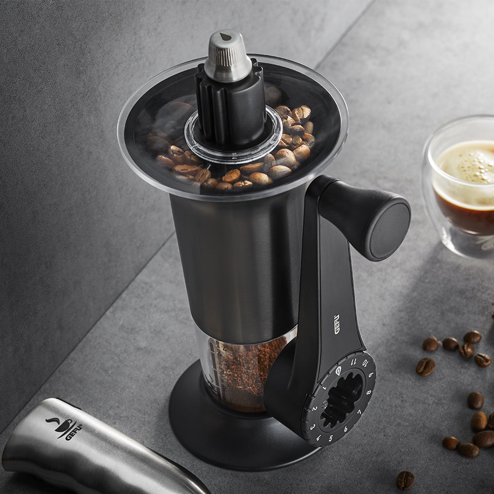Coffee grinder w/ceramic grinder lorenzo, black