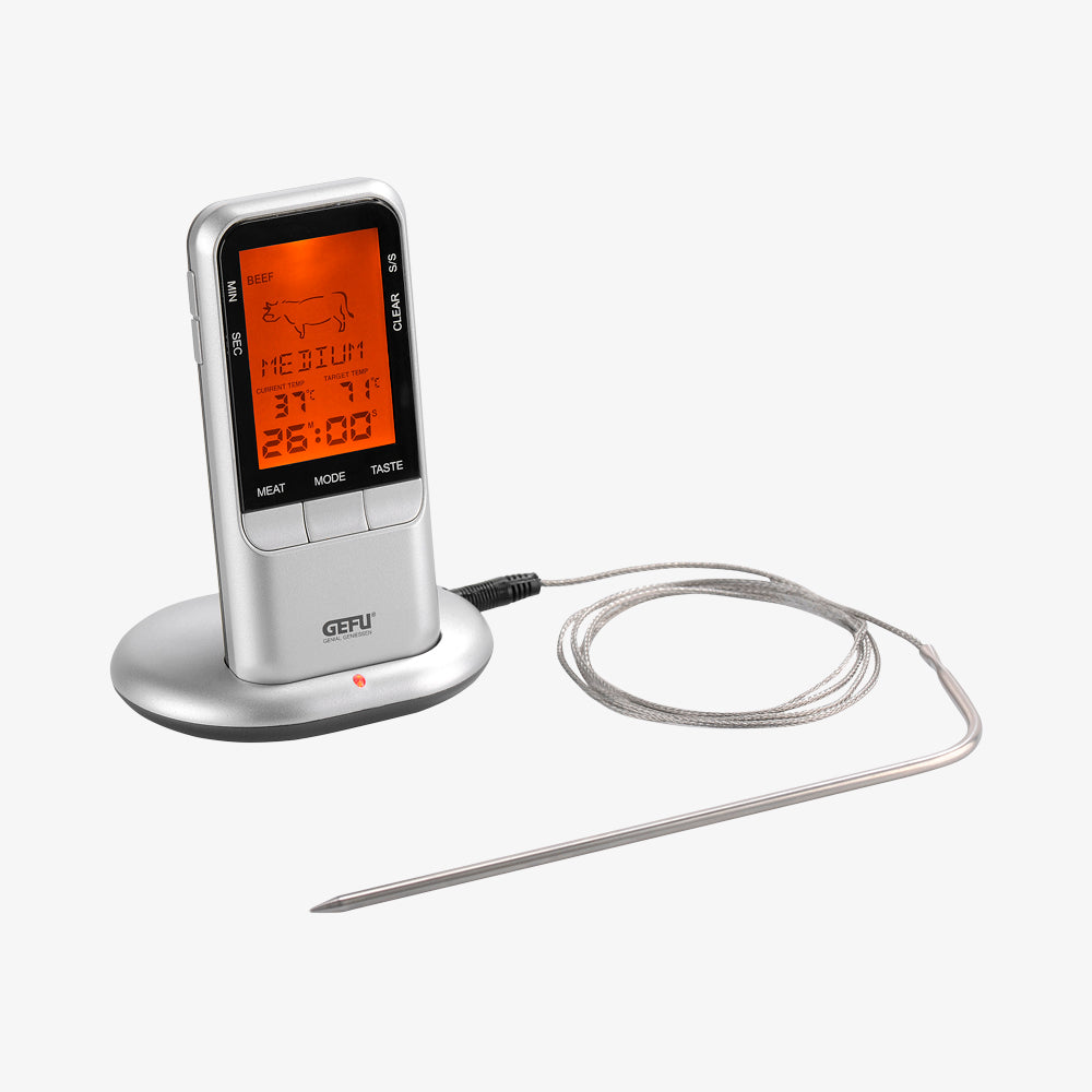 Handi digitally roasting thermometer with hours