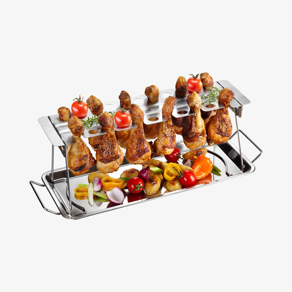 BBQ barbecue tray for chicken thighs