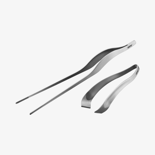 Tweezers set, 2 pieces, DUEPINZE