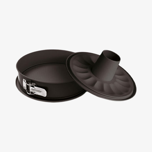 Springform m. 2 baser sort ø16cm