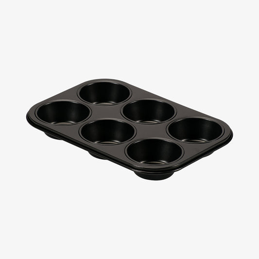 Muffinform t. 6 stk. sort