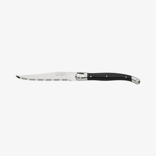 Laguiole kniv med sort håndtak 1,2 mm