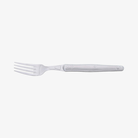 Laguiole gaffel med stålhandtag 1,5 mm