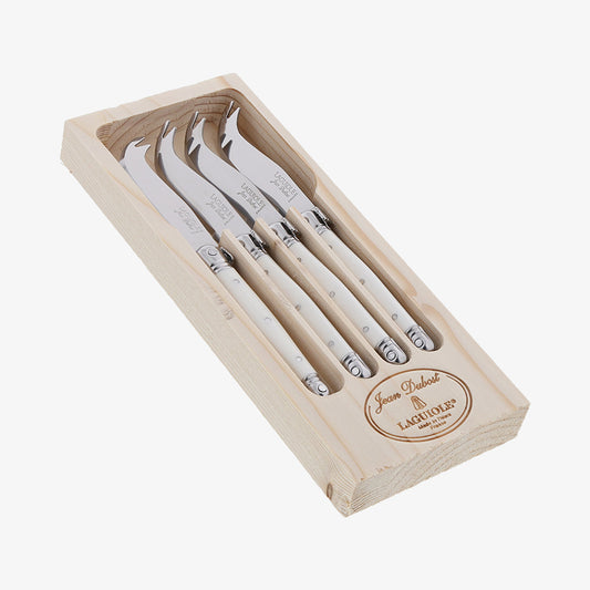 Cheese knife white 4 pcs