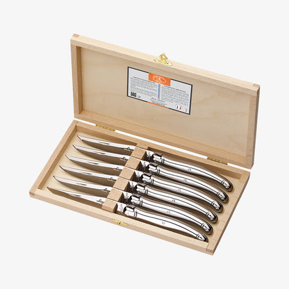 Knives steel 1.5mm, 6pc Laguiole