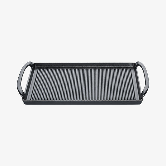 Grillpande rektangulær sort PROVENCE