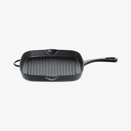 Grillpande dyb firkantet sort PROVENCE