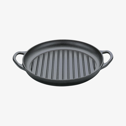 Grillpande rund sort 30cm PROVENCE