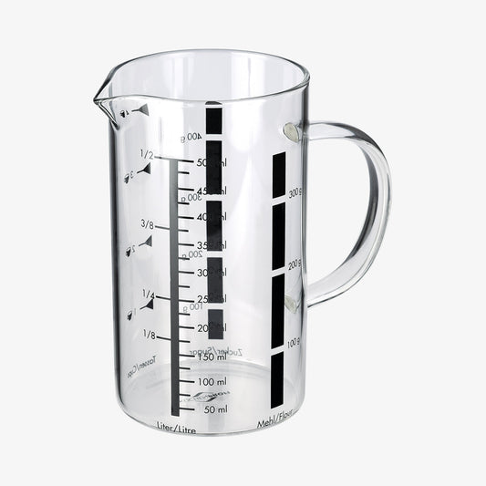 Measuring cup 0.5L, glass