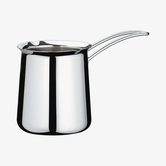 Milk jugs in steel with handle medium