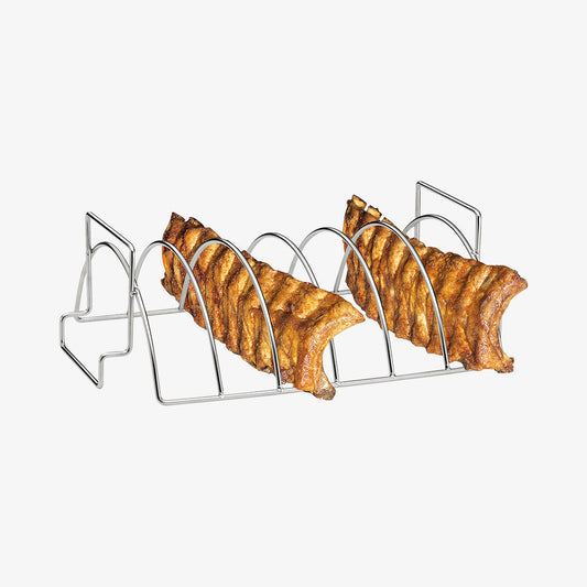 Barbecue spare ribs holder