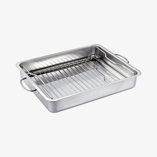 BBQ style barbecue and oven tray large
