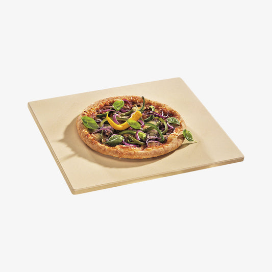 The pizza stone with foot