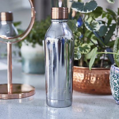 En flaska polerat silver 0,5L