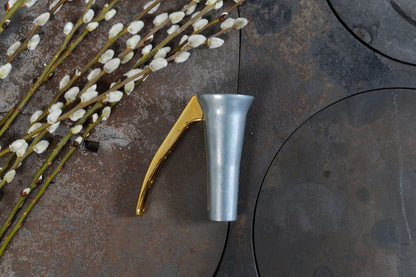 Drosselmeyer Nutcracker Zinc with Gold